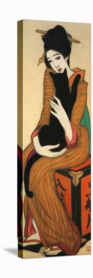 The Mistress of Kurofuneya, Japan-Yumeji Takehisa-Stretched Canvas