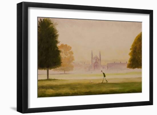 The Misty Spires (Oil on Panel)-Chris Ross Williamson-Framed Giclee Print