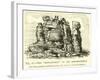The "Mittagstein" in the Riesengebirge-null-Framed Giclee Print