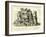 The "Mittagstein" in the Riesengebirge-null-Framed Giclee Print