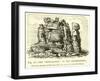 The "Mittagstein" in the Riesengebirge-null-Framed Giclee Print