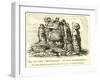 The "Mittagstein" in the Riesengebirge-null-Framed Giclee Print