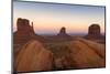 The Mittens, Monument Valley, Navajo Tribal Park, Arizona-Marco Isler-Mounted Photographic Print