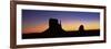 The Mittens, Monument Valley, Utah, United States of America (U.S.A.), North America-Lee Frost-Framed Photographic Print