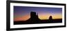 The Mittens, Monument Valley, Utah, United States of America (U.S.A.), North America-Lee Frost-Framed Photographic Print