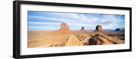 The Mittens, Navajo Tribal Park, Monument Valley, Arizona, United States of America, North America-Gavin Hellier-Framed Photographic Print