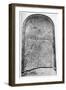 The Moabite Stone, 1926-null-Framed Giclee Print