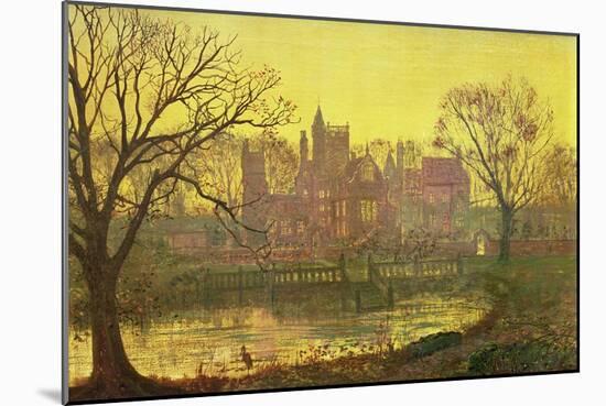 The Moated Grange-Grimshaw-Mounted Giclee Print