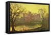 The Moated Grange-Grimshaw-Framed Stretched Canvas