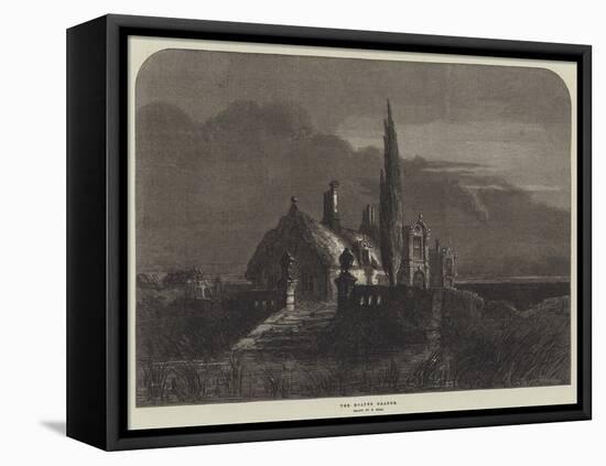 The Moated Grange-Samuel Read-Framed Stretched Canvas