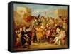 The Mock Election-Benjamin Robert Haydon-Framed Stretched Canvas