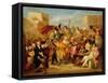 The Mock Election-Benjamin Robert Haydon-Framed Stretched Canvas