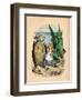 'The Mock Turtle, Alice and The Gryphon', 1889-John Tenniel-Framed Giclee Print