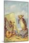 The Mock Turtle and the Gryphon, Illustration from Alice in Wonderland by Lewis Carroll-John Tenniel-Mounted Giclee Print