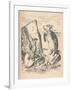 'The Mock Turtle, The Gryphon and Alice', 1889-John Tenniel-Framed Giclee Print