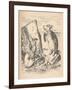 'The Mock Turtle, The Gryphon and Alice', 1889-John Tenniel-Framed Giclee Print