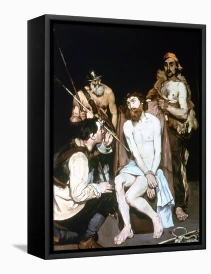 The Mocking of Christ, 1885-Edouard Manet-Framed Stretched Canvas