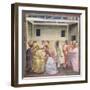 The Mocking of Christ, circa 1305-Giotto di Bondone-Framed Giclee Print