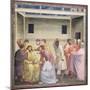 The Mocking of Christ, circa 1305-Giotto di Bondone-Mounted Giclee Print