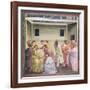 The Mocking of Christ, circa 1305-Giotto di Bondone-Framed Giclee Print