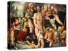 The Mocking of Christ-Jan Sanders van Hemessen-Stretched Canvas