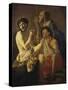 The Mocking of Christ-Hendrick Ter Brugghen-Stretched Canvas