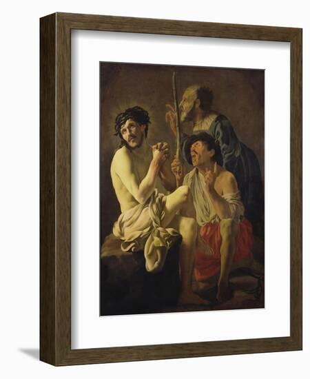 The Mocking of Christ-Hendrick Ter Brugghen-Framed Giclee Print