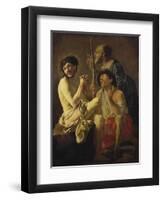 The Mocking of Christ-Hendrick Ter Brugghen-Framed Giclee Print