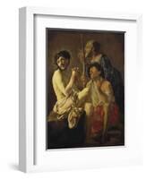 The Mocking of Christ-Hendrick Ter Brugghen-Framed Giclee Print