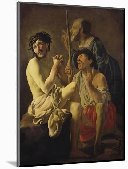 The Mocking of Christ-Hendrick Ter Brugghen-Mounted Giclee Print