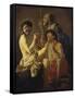 The Mocking of Christ-Hendrick Ter Brugghen-Framed Stretched Canvas