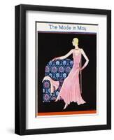 The Mode in May by Gordon Conway-null-Framed Art Print