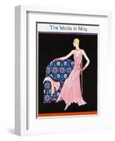The Mode in May by Gordon Conway-null-Framed Art Print
