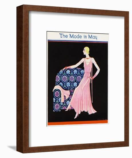 The Mode in May by Gordon Conway-null-Framed Art Print