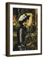The Model, 1879-Antonio Moro-Framed Giclee Print
