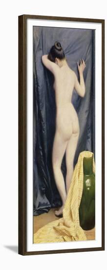 The Model, 1894-Paul Fischer-Framed Giclee Print