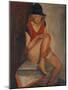 The Model, Ca 1926-Boris Dmitryevich Grigoriev-Mounted Giclee Print