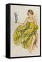 The Model from Montmartre-null-Framed Stretched Canvas