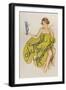 The Model from Montmartre-null-Framed Art Print