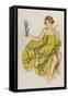 The Model from Montmartre-null-Framed Stretched Canvas