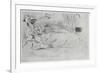 The Model, Lying Down, C1864-James Abbott McNeill Whistler-Framed Giclee Print