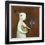 The Model Maker-DD McInnes-Framed Art Print