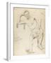 The Model Nizzavena, C. 1882-83-Henri de Toulouse-Lautrec-Framed Giclee Print