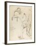 The Model Nizzavena, C. 1882-83-Henri de Toulouse-Lautrec-Framed Giclee Print