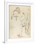 The Model Nizzavena, C. 1882-83-Henri de Toulouse-Lautrec-Framed Premium Giclee Print