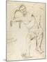 The Model Nizzavena, C. 1882-83-Henri de Toulouse-Lautrec-Mounted Premium Giclee Print