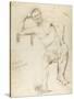 The Model Nizzavena, C. 1882-83-Henri de Toulouse-Lautrec-Stretched Canvas