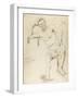 The Model Nizzavena, C. 1882-83-Henri de Toulouse-Lautrec-Framed Giclee Print