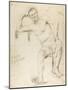 The Model Nizzavena, C. 1882-83-Henri de Toulouse-Lautrec-Mounted Giclee Print