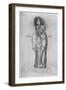 The Model Resting, 19th Century-James Abbott McNeill Whistler-Framed Giclee Print